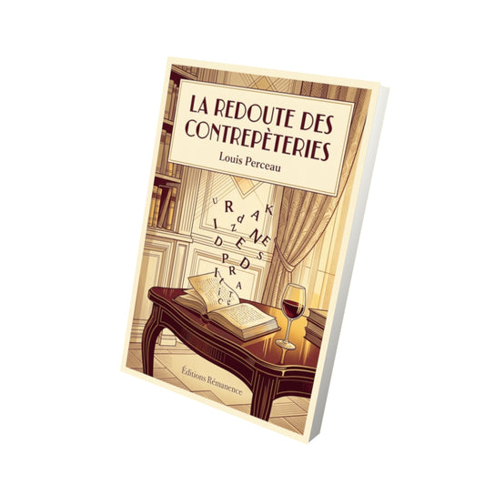 Livre La Redoute des contrepèteries par Louis Perceau - Vue 3D - Editions Remanence