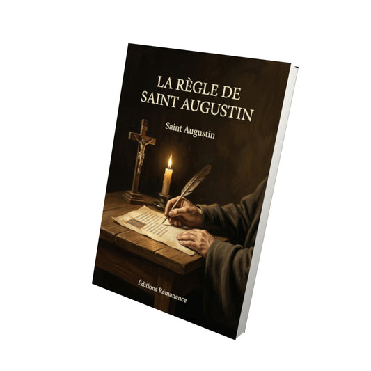 Livre La Règle de saint Augustin - Saint Augustin - Vue 3D - Editions Remanence