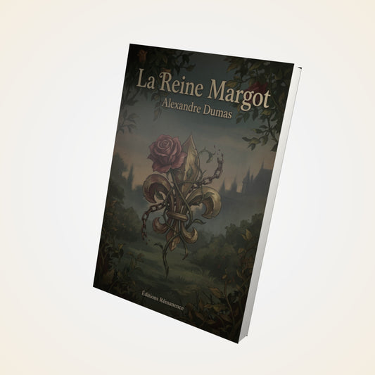 Livre La Reine Margot - Alexandre Dumas - Couverture 3D