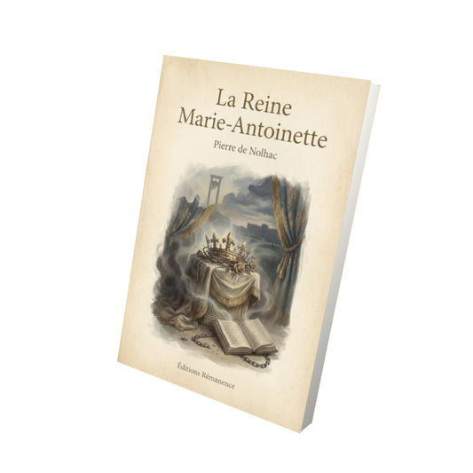 Livre La Reine Marie-Antoinette – Pierre de Nolhac - Vue 3D - Editions Remanence