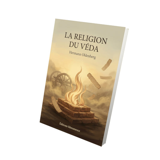 Livre La Religion du Véda par Hermann Oldenberg - Vue 3D - Editions Remanence