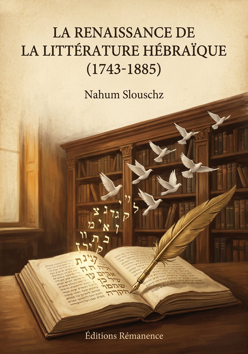 La Renaissance de la littérature hébraïque (1743-1885) - Nahum Slouschz (Couverture)