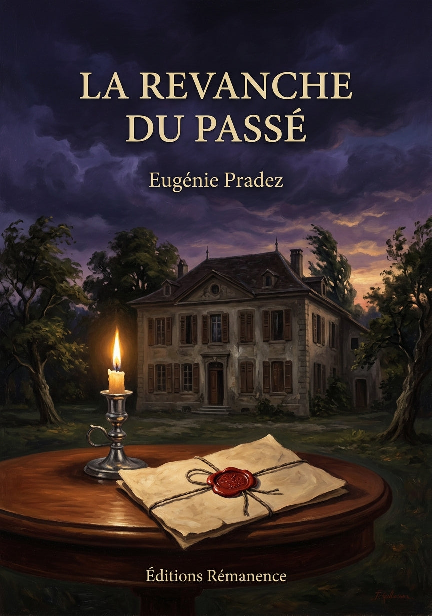 Livre La Revanche du passé par Eugénie Pradez - Couverture - Editions Remanence