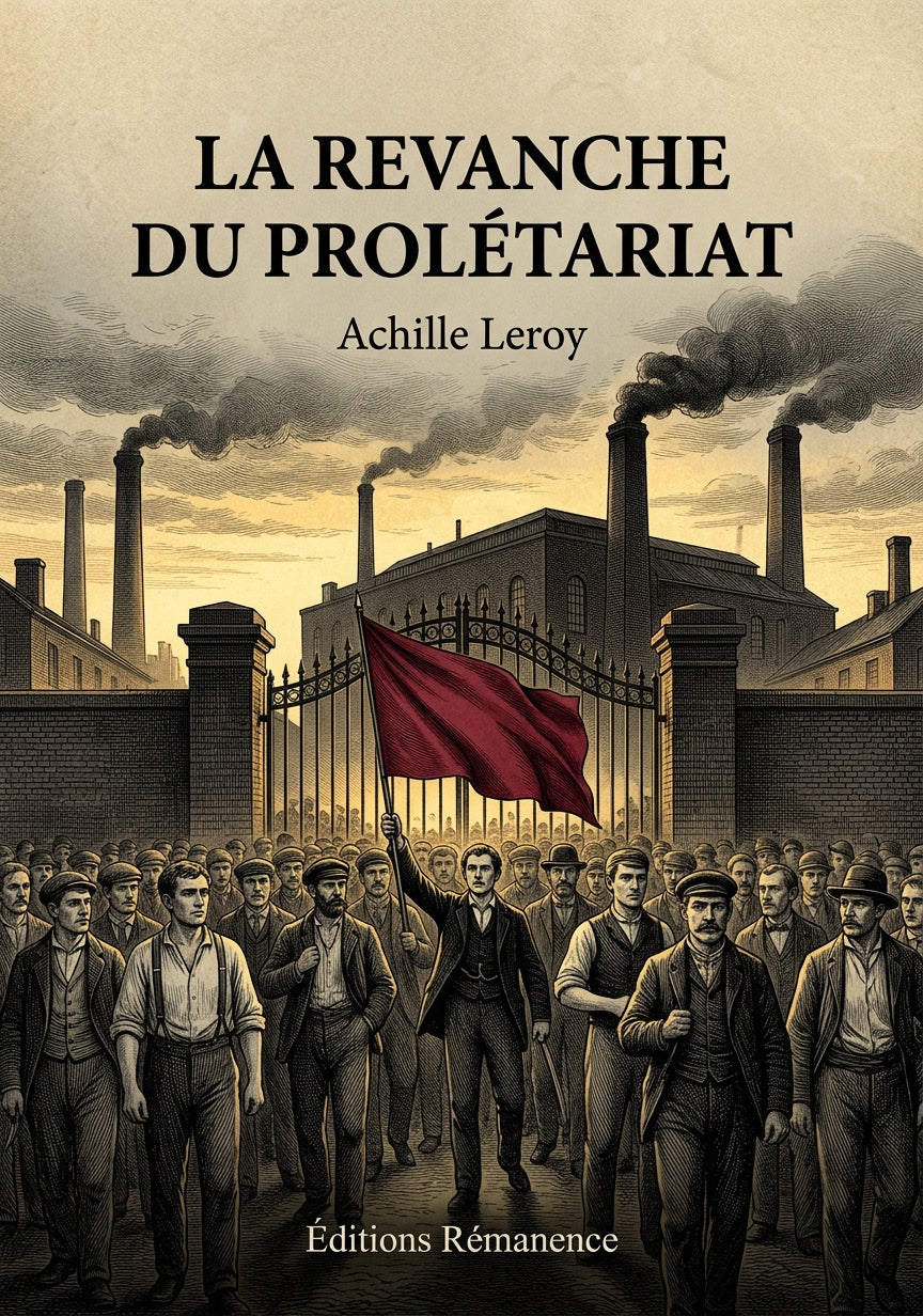 Livre La Revanche du prolétariat par Achille Leroy - Couverture - Editions Remanence