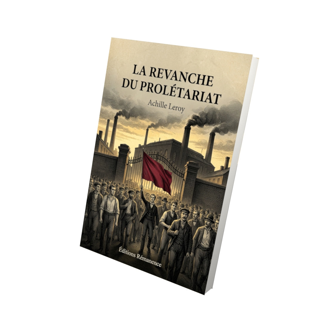 Livre La Revanche du prolétariat par Achille Leroy - Vue 3D - Editions Remanence