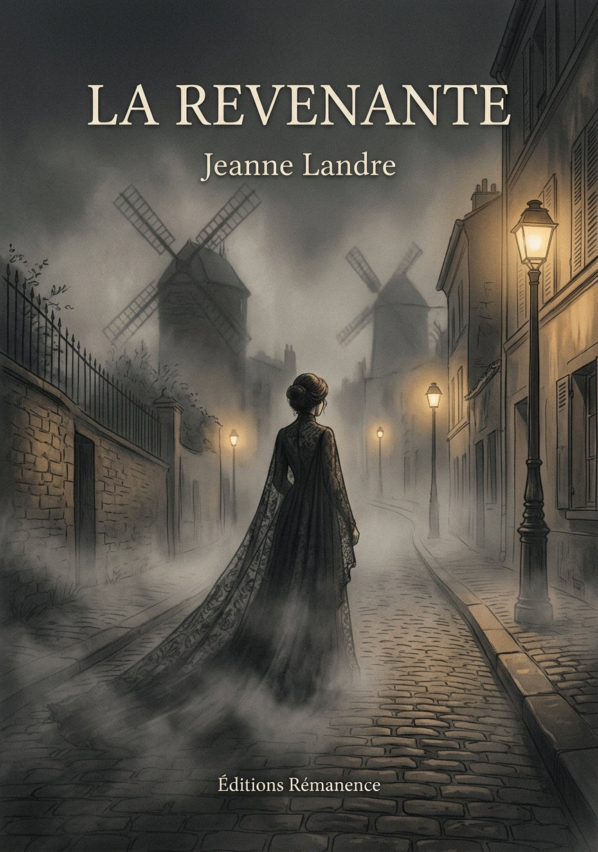 Livre La Revenante par Jeanne Landre - Couverture - Editions Remanence