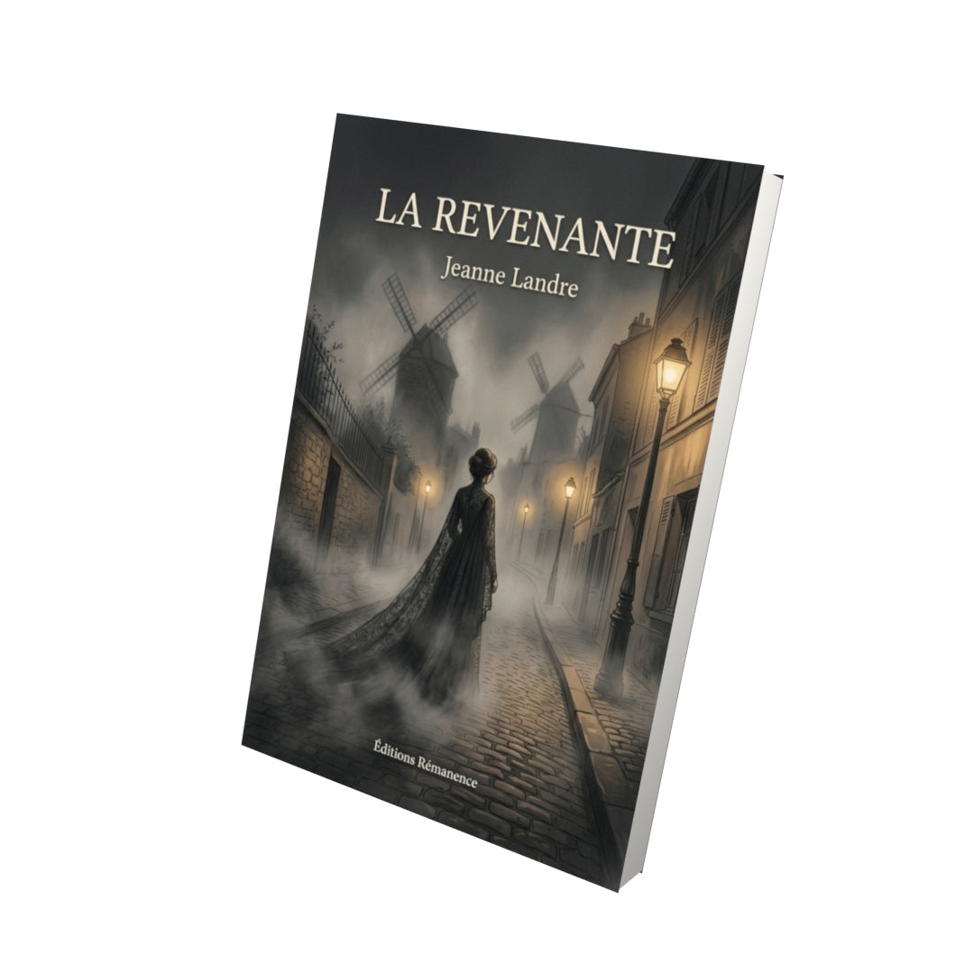 Livre La Revenante par Jeanne Landre - Vue 3D - Editions Remanence