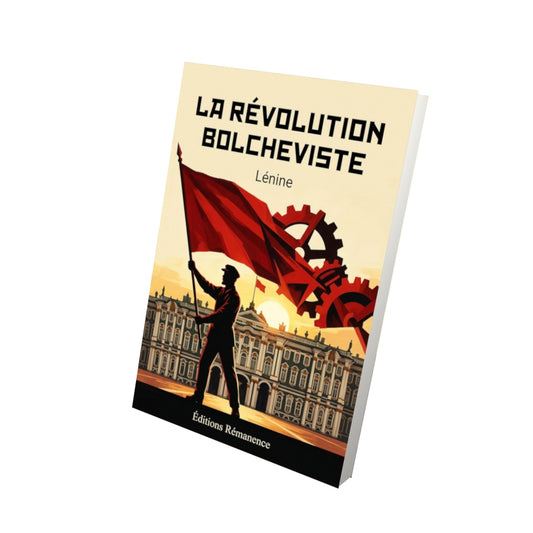 Livre La Révolution bolcheviste par Lénine - Vue 3D - Editions Remanence