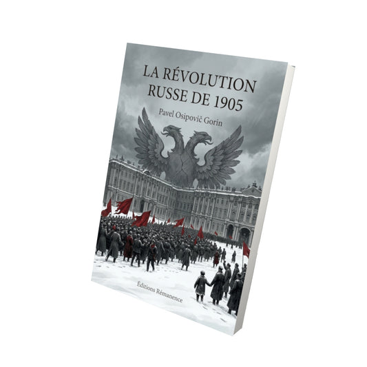 Livre La Révolution russe de 1905 par Pavel Osipovič Gorin - Vue 3D - Editions Remanence