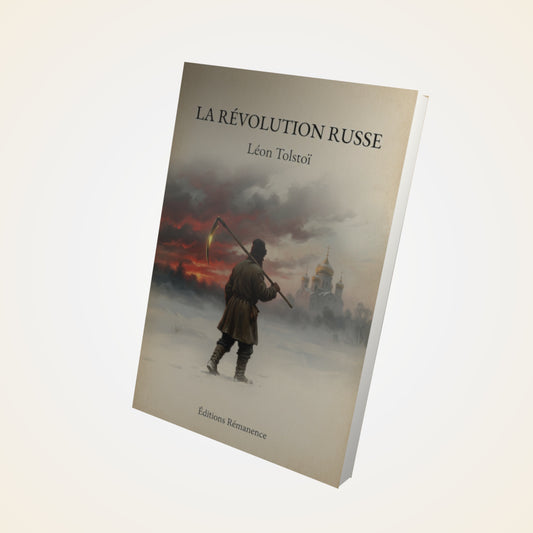 Livre La Révolution russe - Léon Tolstoï - Couverture 3D
