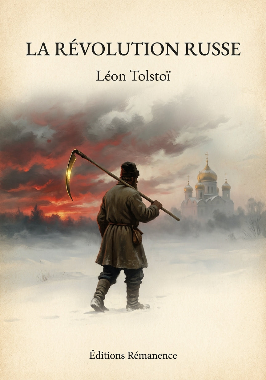 La Révolution russe - Léon Tolstoï (Couverture)