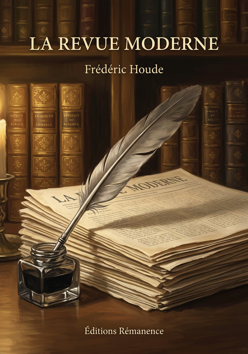 Livre La Revue Moderne par Frédéric Houde - Couverture - Editions Remanence