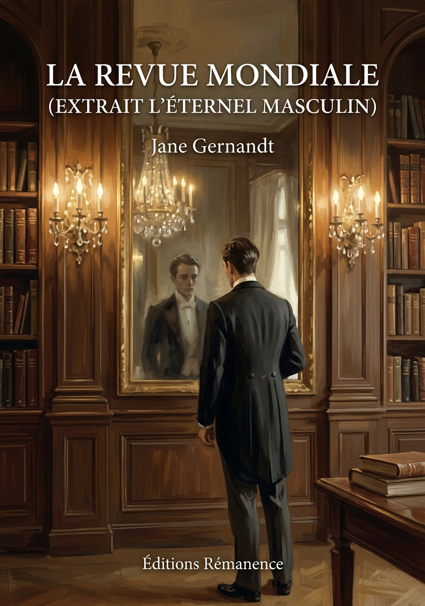 Livre La Revue mondiale (extrait L’Éternel Masculin) par Jane Gernandt - Couverture - Editions Remanence