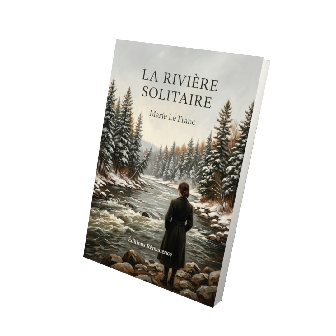 Livre La rivière solitaire par Marie Le Franc - Vue 3D - Editions Remanence