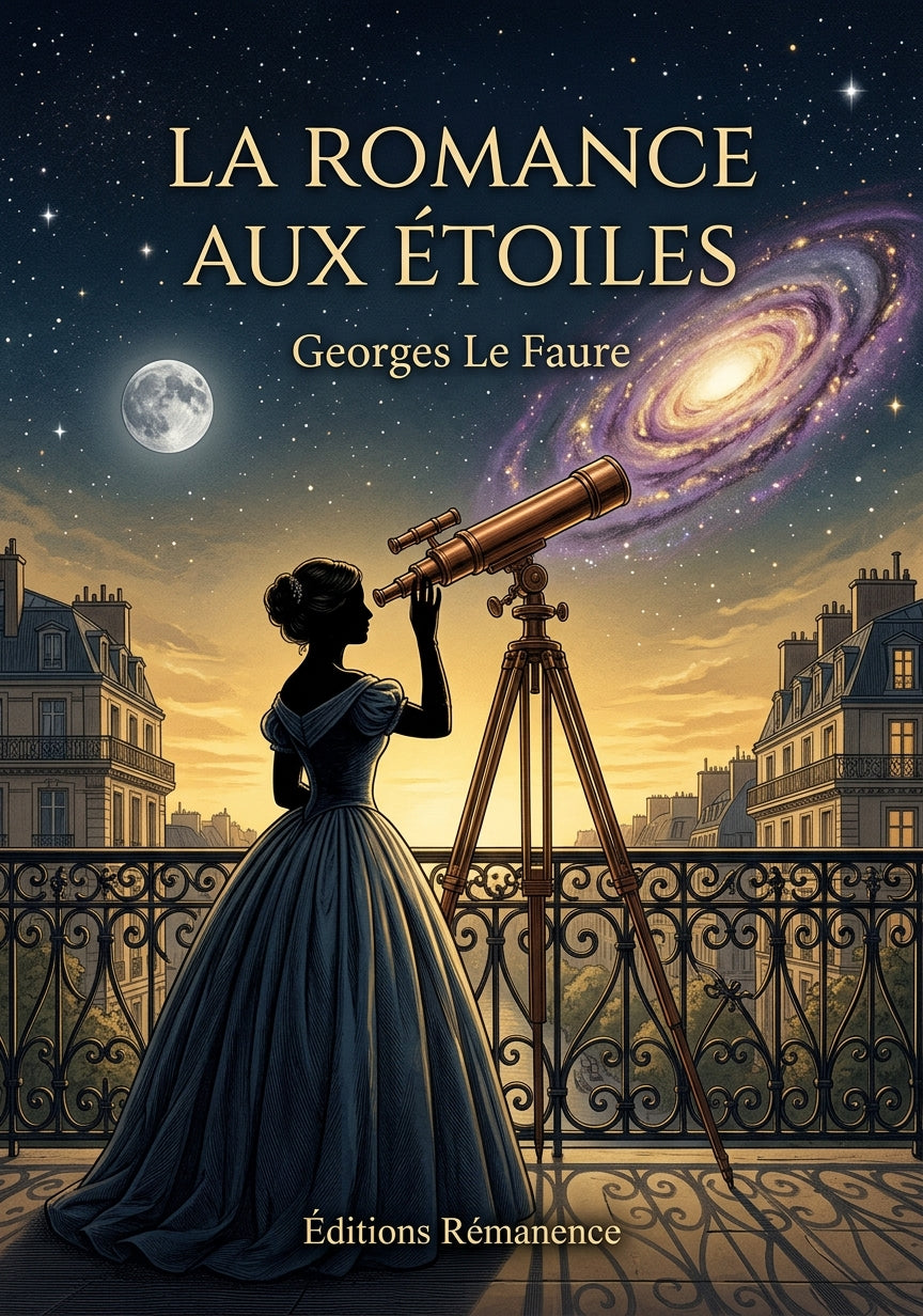 Livre La Romance aux étoiles par Georges Le Faure - Couverture - Editions Remanence