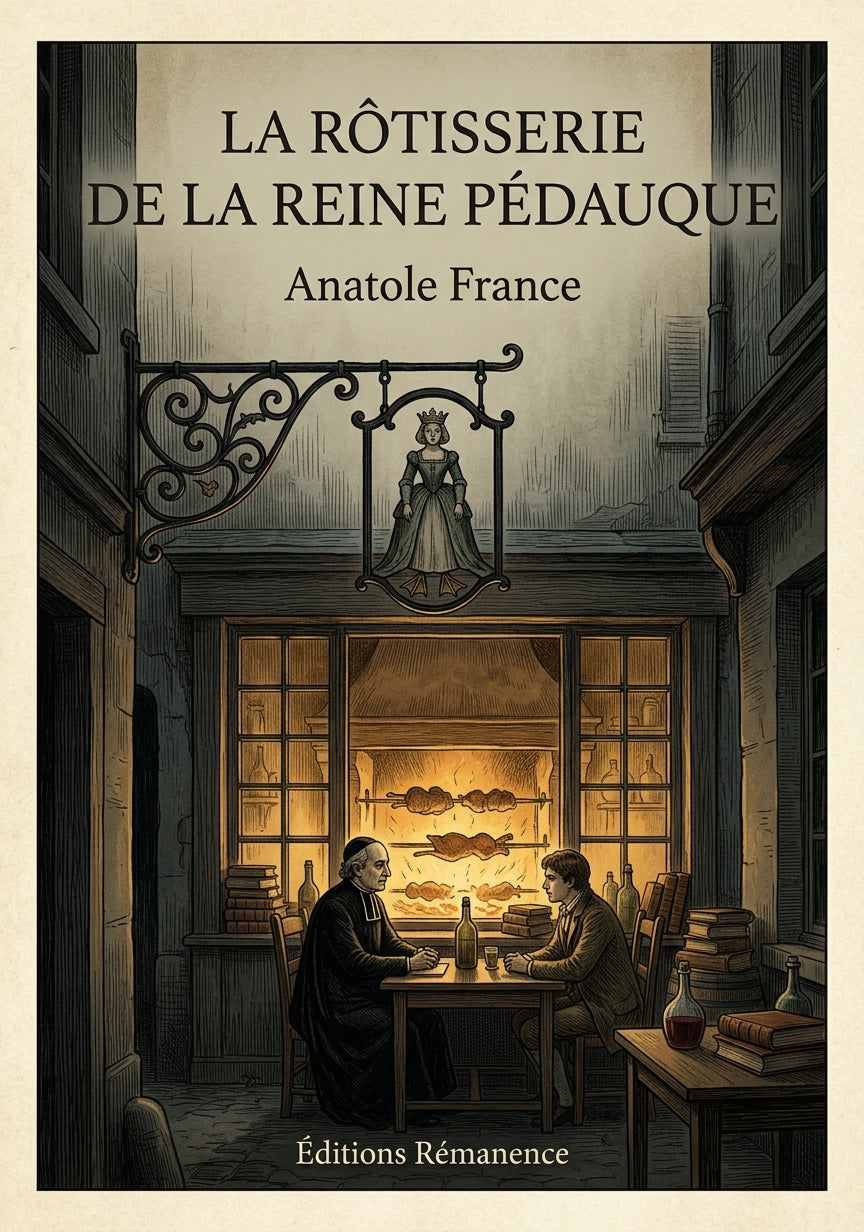 La rôtisserie de la Reine Pédauque - Anatole France (Couverture)