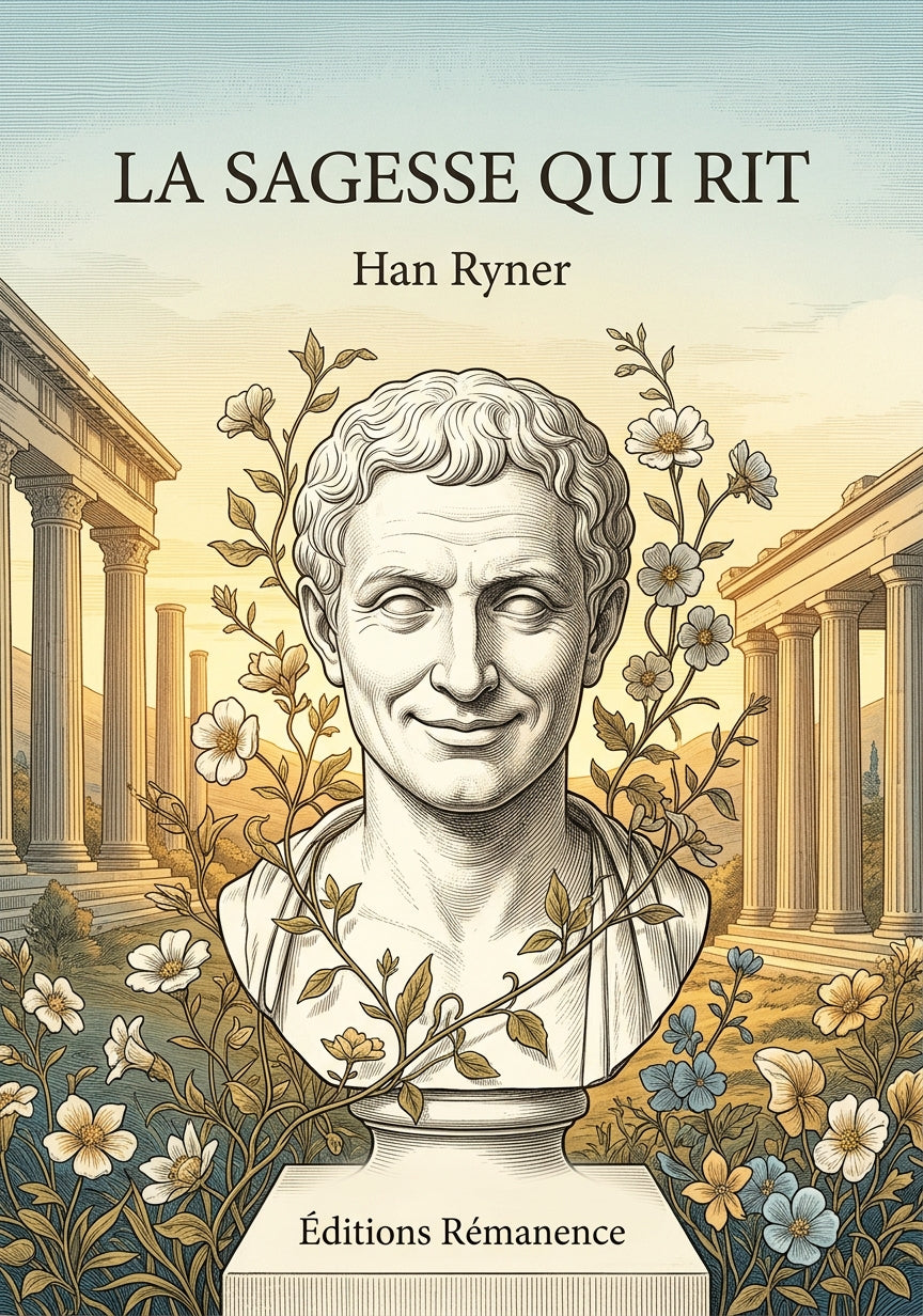 Livre La Sagesse qui rit par Han Ryner - Couverture - Editions Remanence