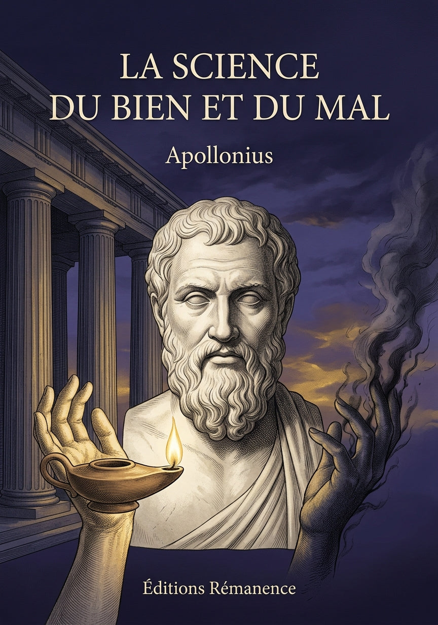 Livre La Science du Bien et du Mal par Apollonius - Couverture - Editions Remanence