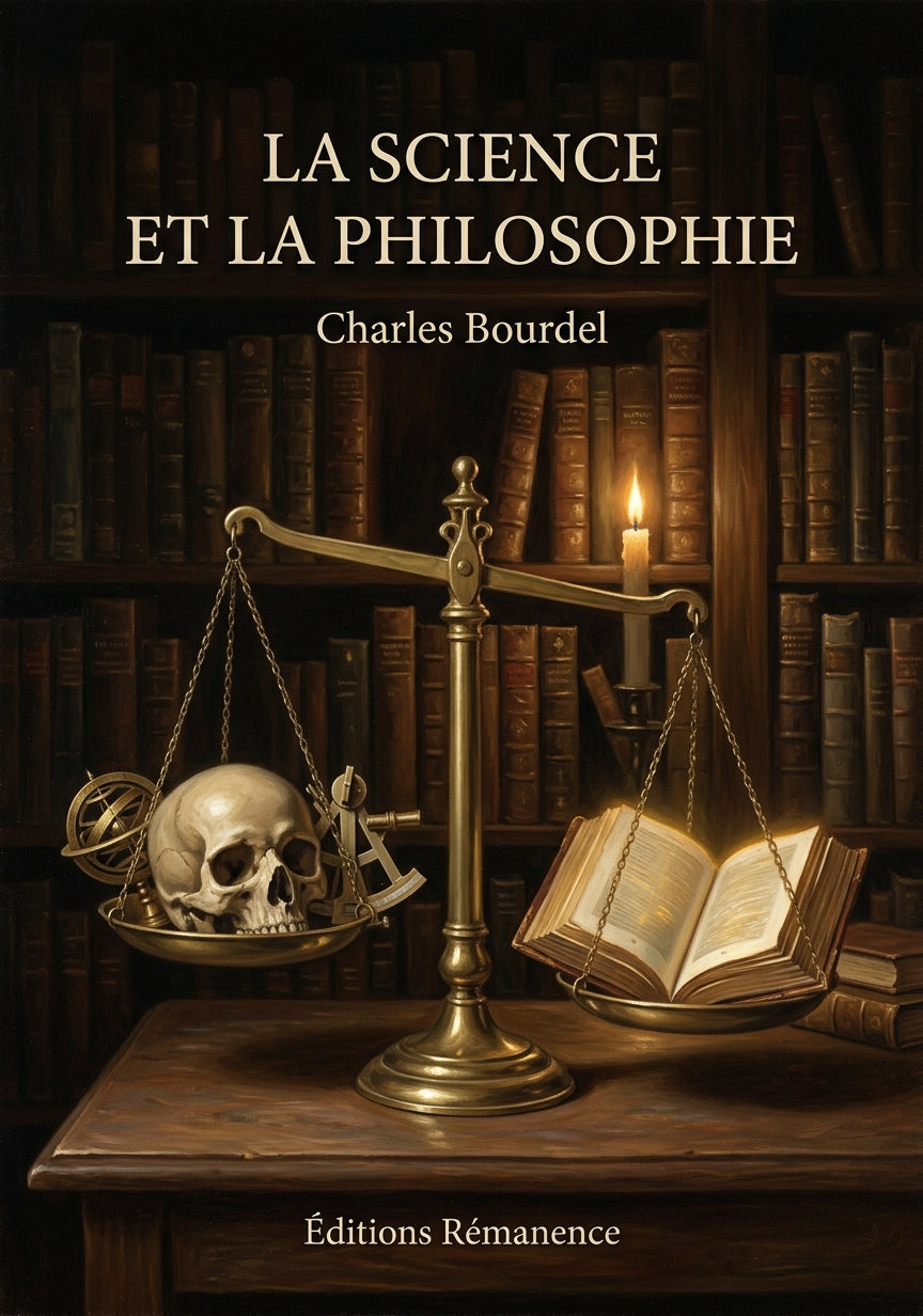 Livre La science et la philosophie par Charles Bourdel - Couverture - Editions Remanence