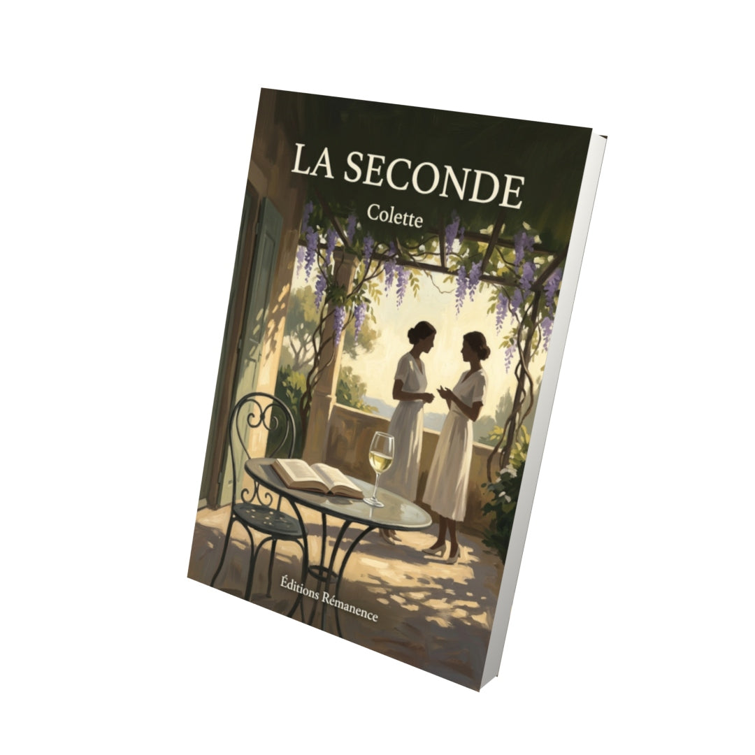 Livre La Seconde par Colette - Vue 3D - Editions Remanence