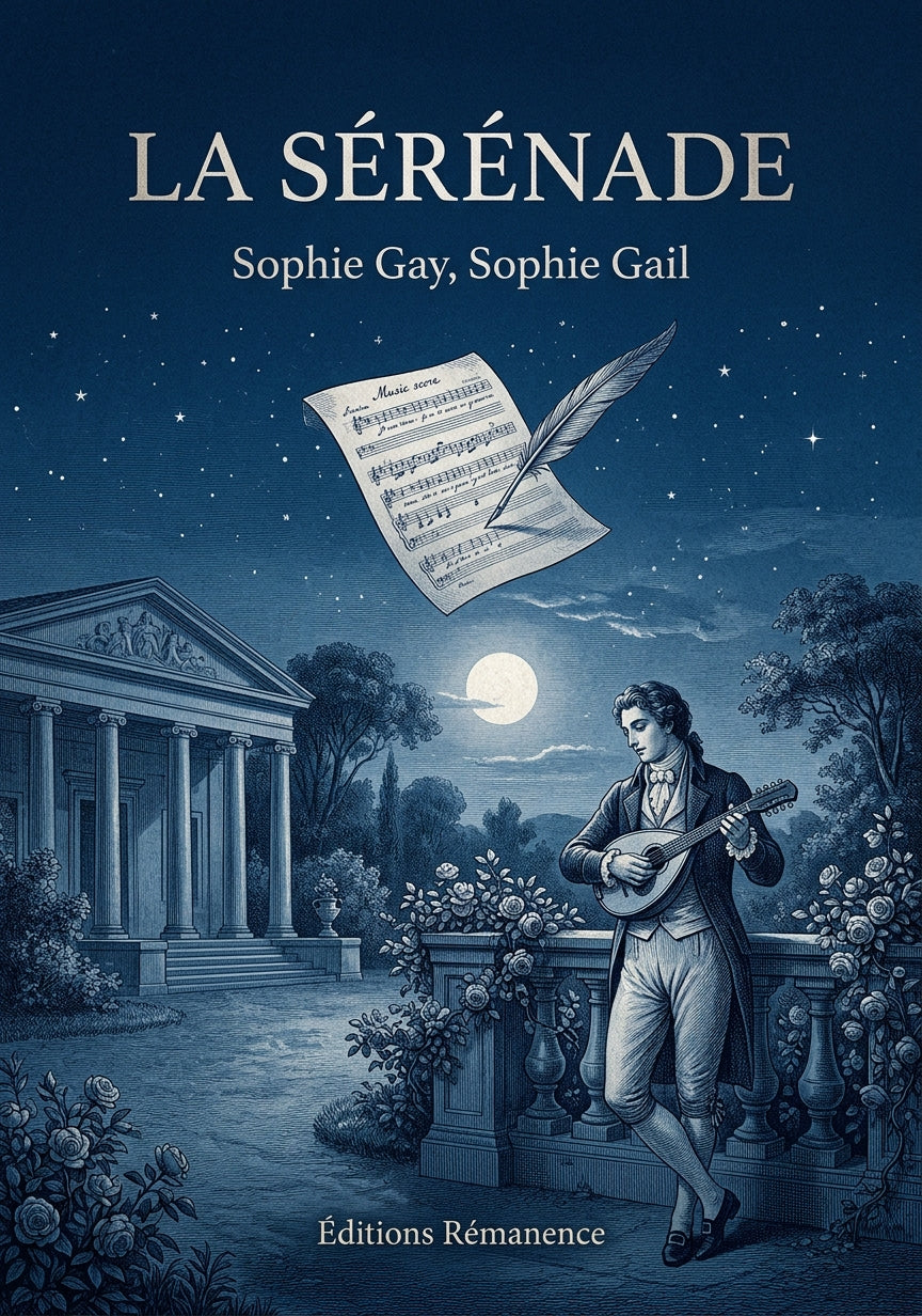 Livre La Sérénade par Sophie Gay, Sophie Gail - Couverture - Editions Remanence