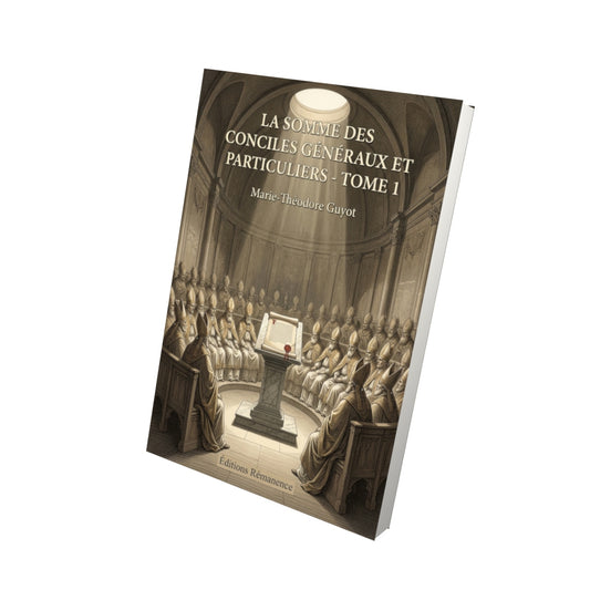 Livre La Somme des Conciles généraux et particuliers - Tome 1 par Marie-Théodore Guyot - Vue 3D - Editions Remanence