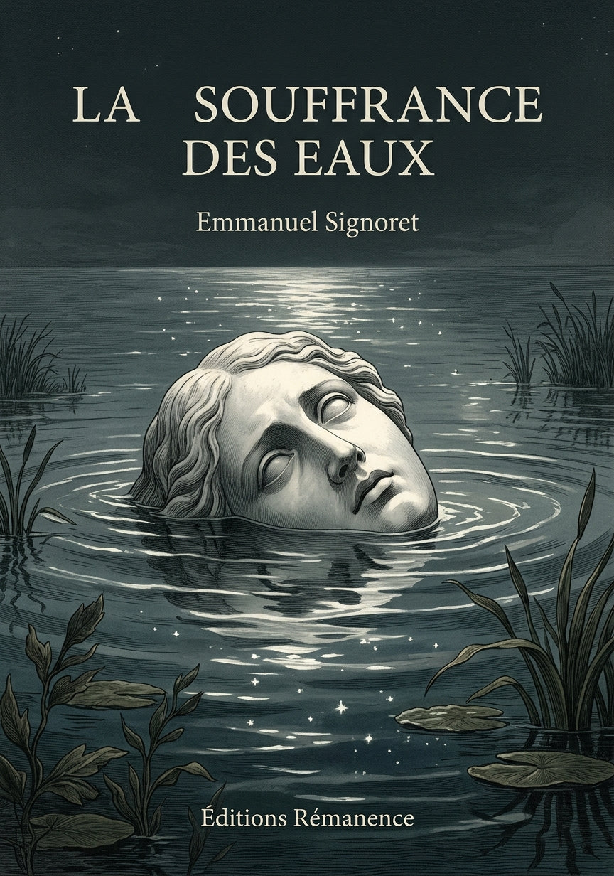 Livre La Souffrance des Eaux par Emmanuel Signoret - Couverture - Editions Remanence