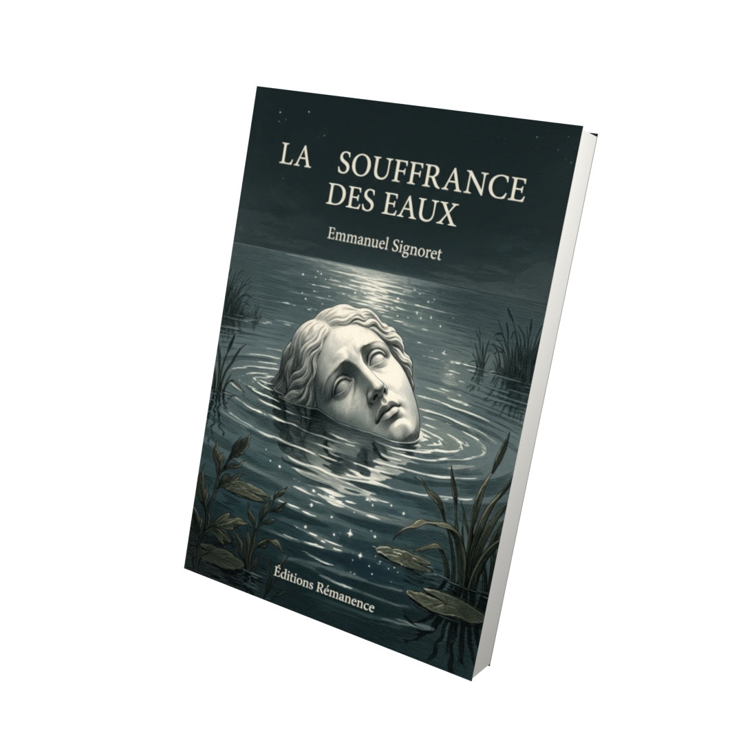 Livre La Souffrance des Eaux par Emmanuel Signoret - Vue 3D - Editions Remanence