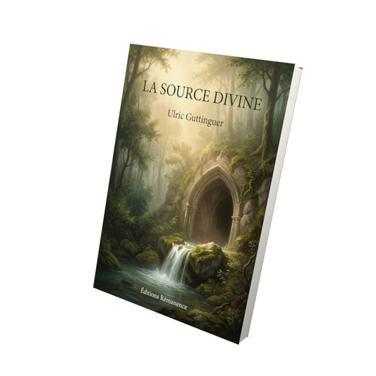 Livre La Source divine par Ulric Guttinguer - Vue 3D - Editions Remanence