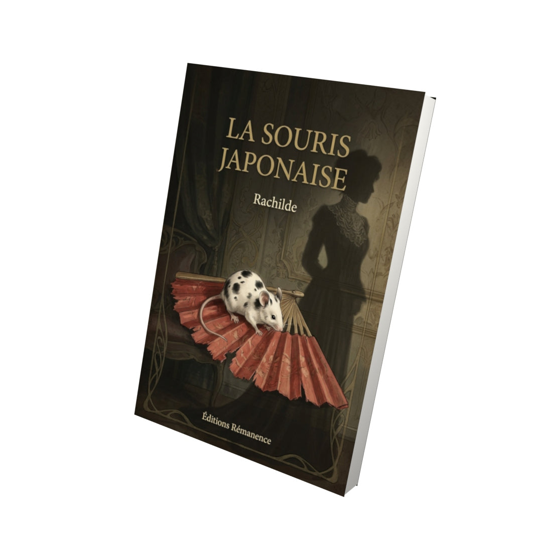 Livre La souris japonaise - Rachilde - Vue 3D - Editions Remanence