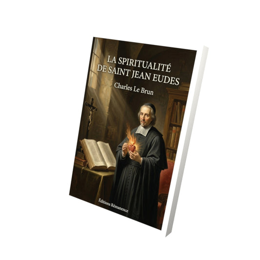 Livre La spiritualité de Saint Jean Eudes - Charles Le Brun - Vue 3D - Editions Remanence