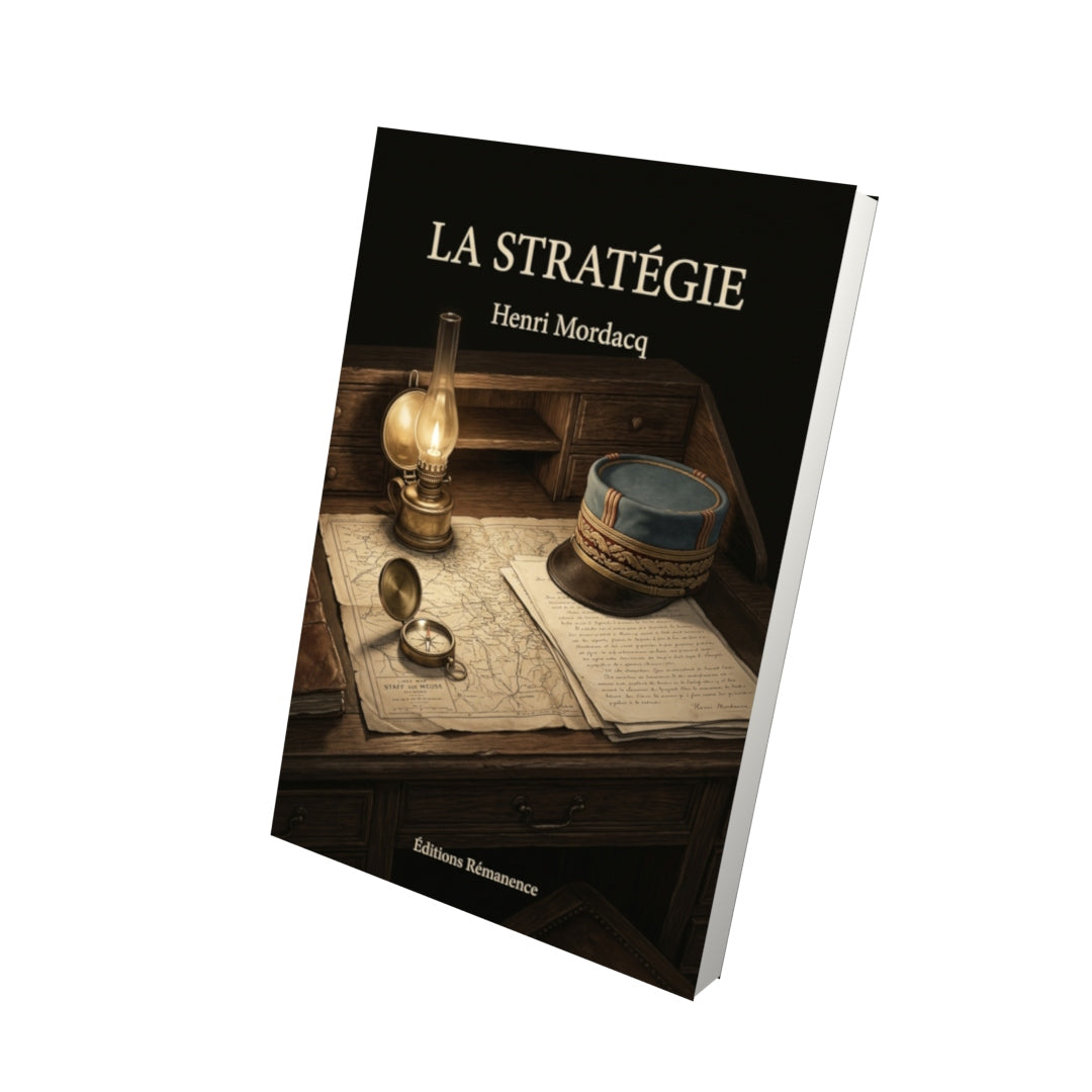 Livre La Stratégie par Henri Mordacq - Vue 3D - Editions Remanence