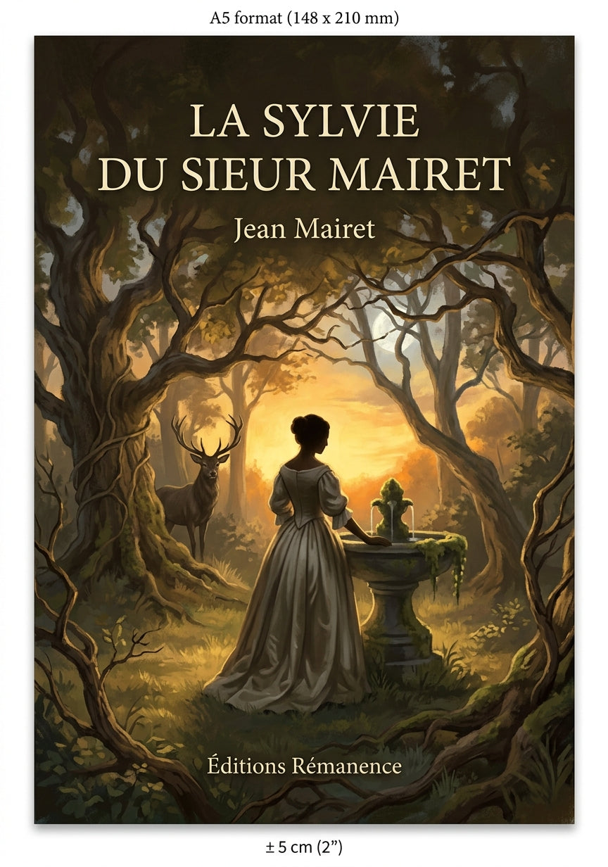Livre La Sylvie du sieur Mairet par Jean Mairet - Couverture - Editions Remanence
