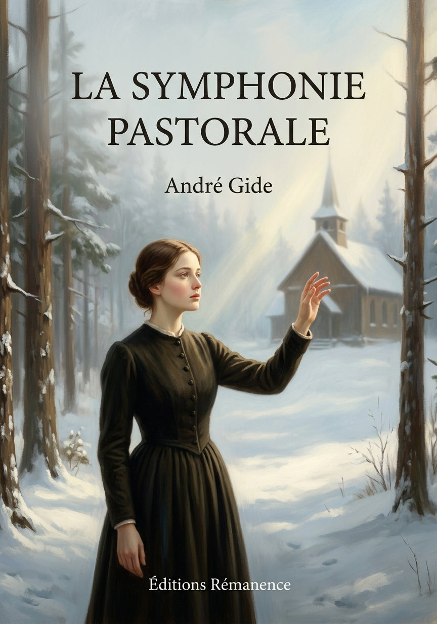 Livre La Symphonie pastorale par André Gide - Couverture - Editions Remanence