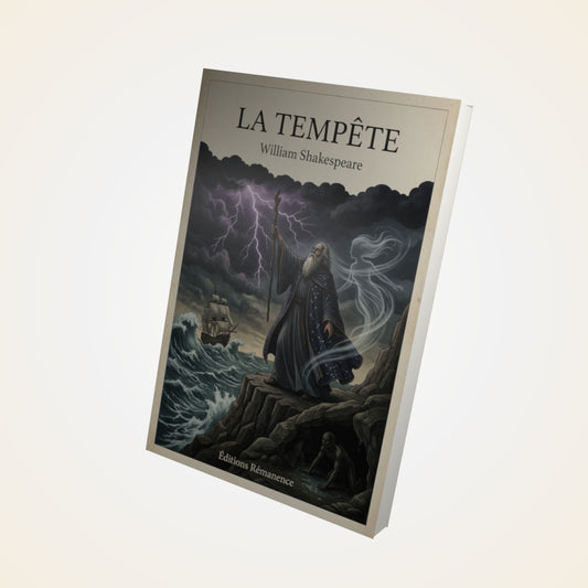 Livre La Tempête - William Shakespeare - Couverture 3D