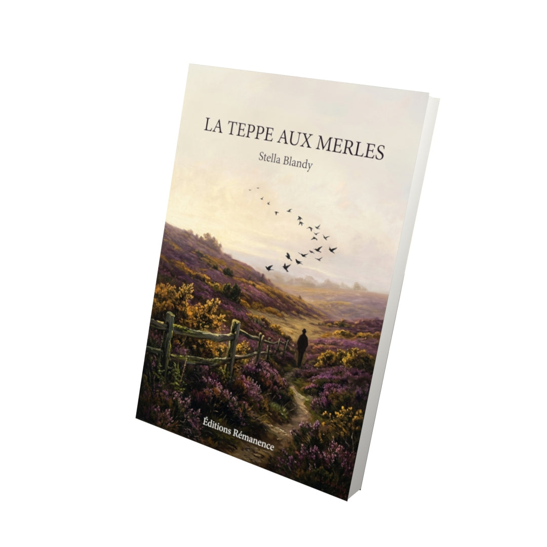 Livre La Teppe aux merles par Stella Blandy - Vue 3D - Editions Remanence