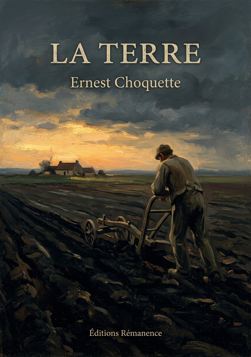 Livre La Terre par Émile Zola - Couverture - Editions Remanence