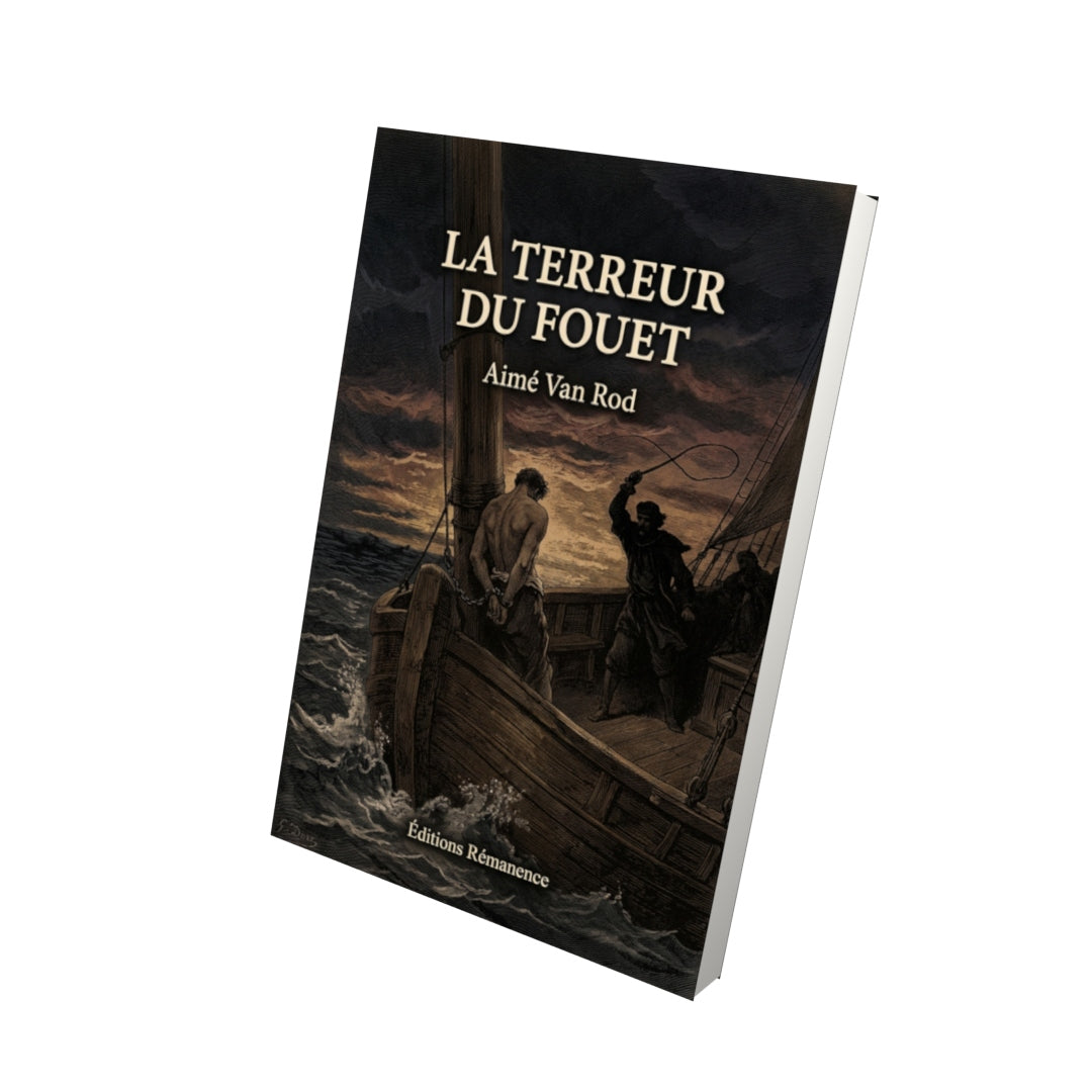 Livre La Terreur du fouet par Aimé Van Rod - Vue 3D - Editions Remanence