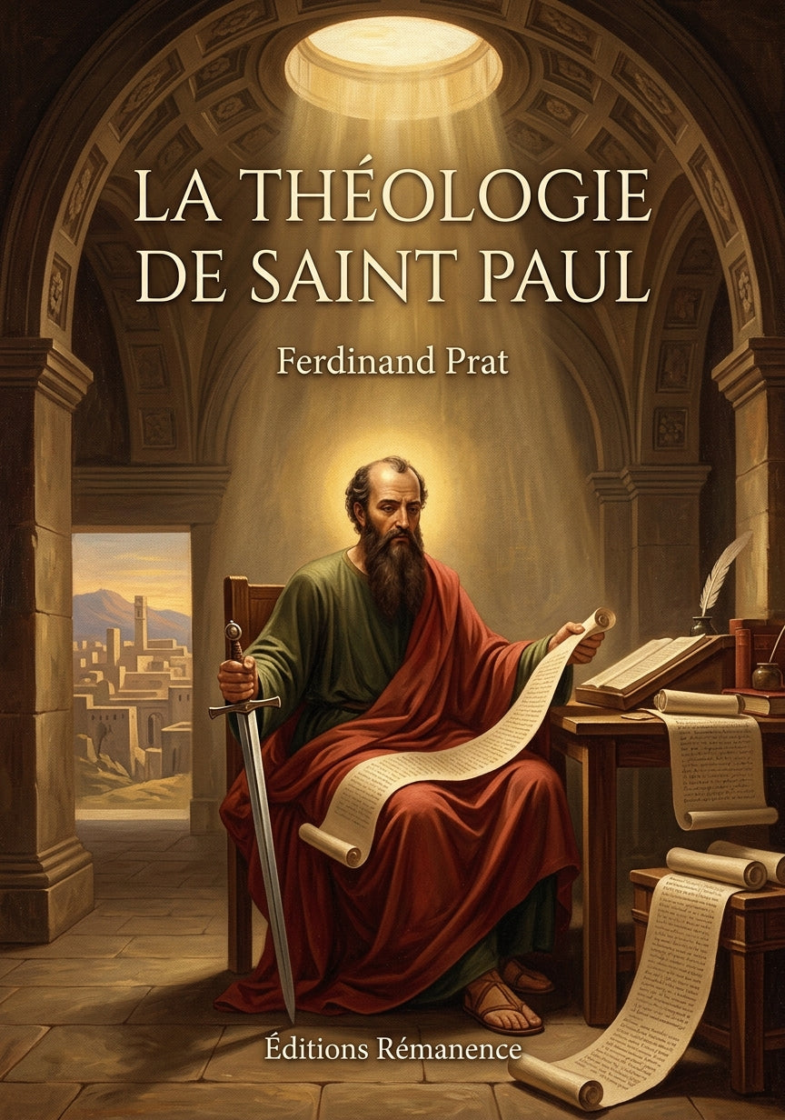Livre La théologie de Saint Paul par Ferdinand Prat - Couverture - Editions Remanence