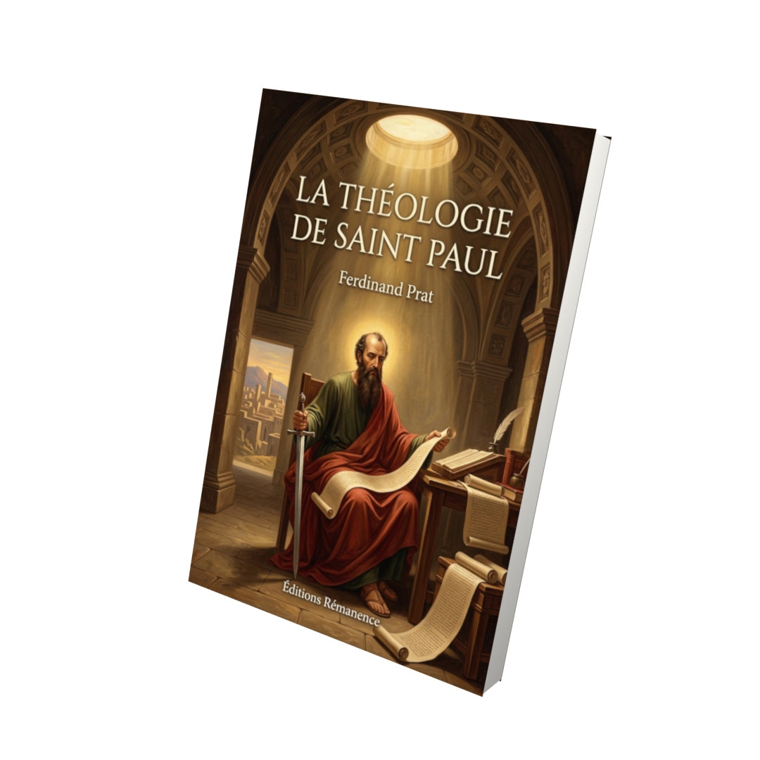 Livre La théologie de Saint Paul par Ferdinand Prat - Vue 3D - Editions Remanence