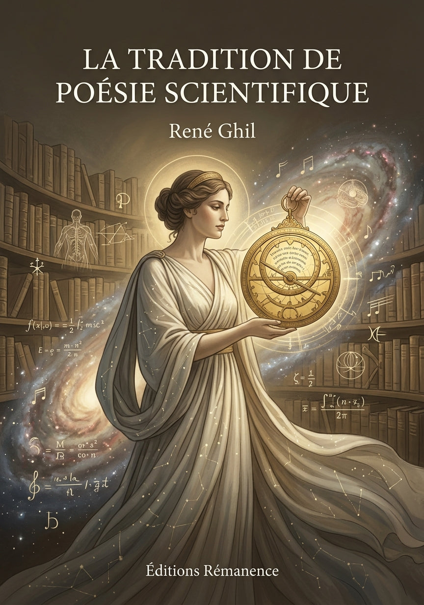 Livre La Tradition de poésie scientifique par René Ghil - Couverture - Editions Remanence