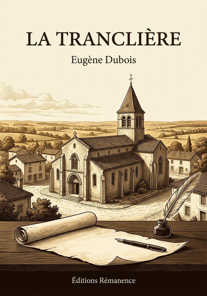 Livre La Tranclière par Eugène Dubois - Couverture - Editions Remanence