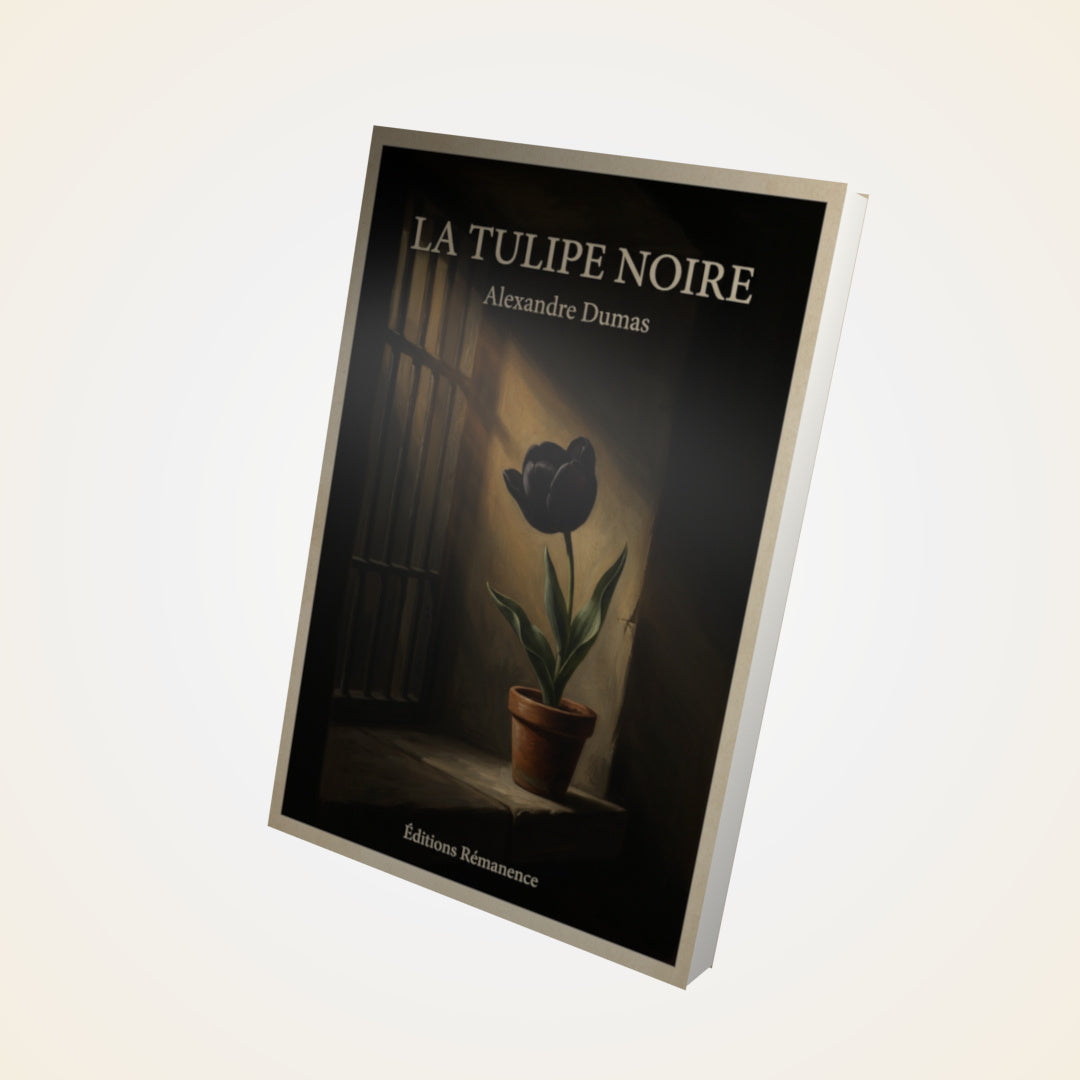 Livre La Tulipe Noire - Alexandre Dumas - Couverture 3D