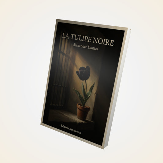 Livre La Tulipe Noire - Alexandre Dumas - Couverture 3D