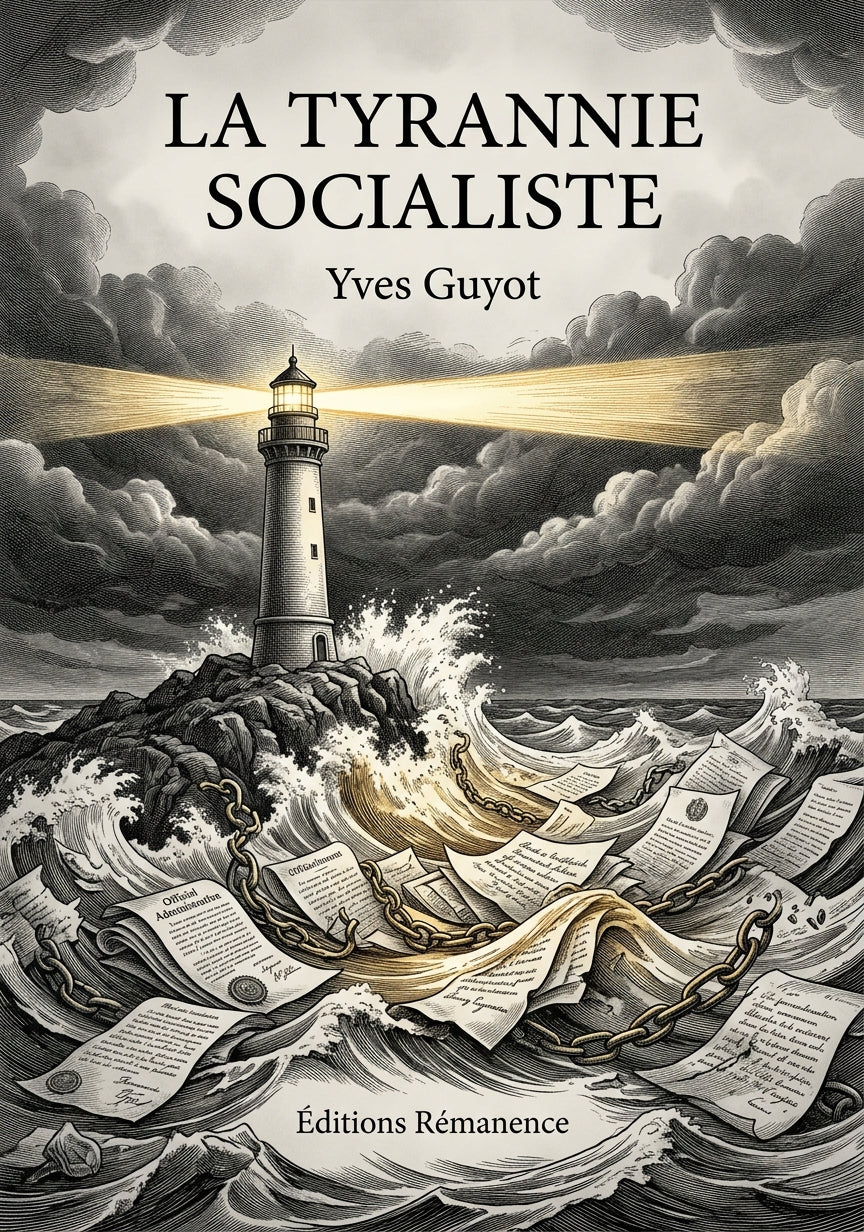 Livre La Tyrannie socialiste par Yves Guyot - Couverture - Editions Remanence