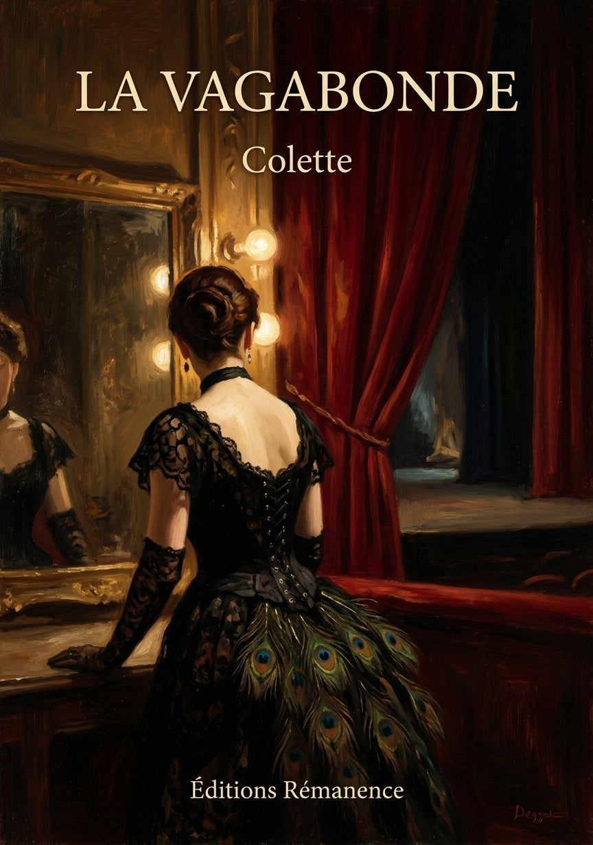 Livre La Vagabonde par Colette - Couverture - Editions Remanence