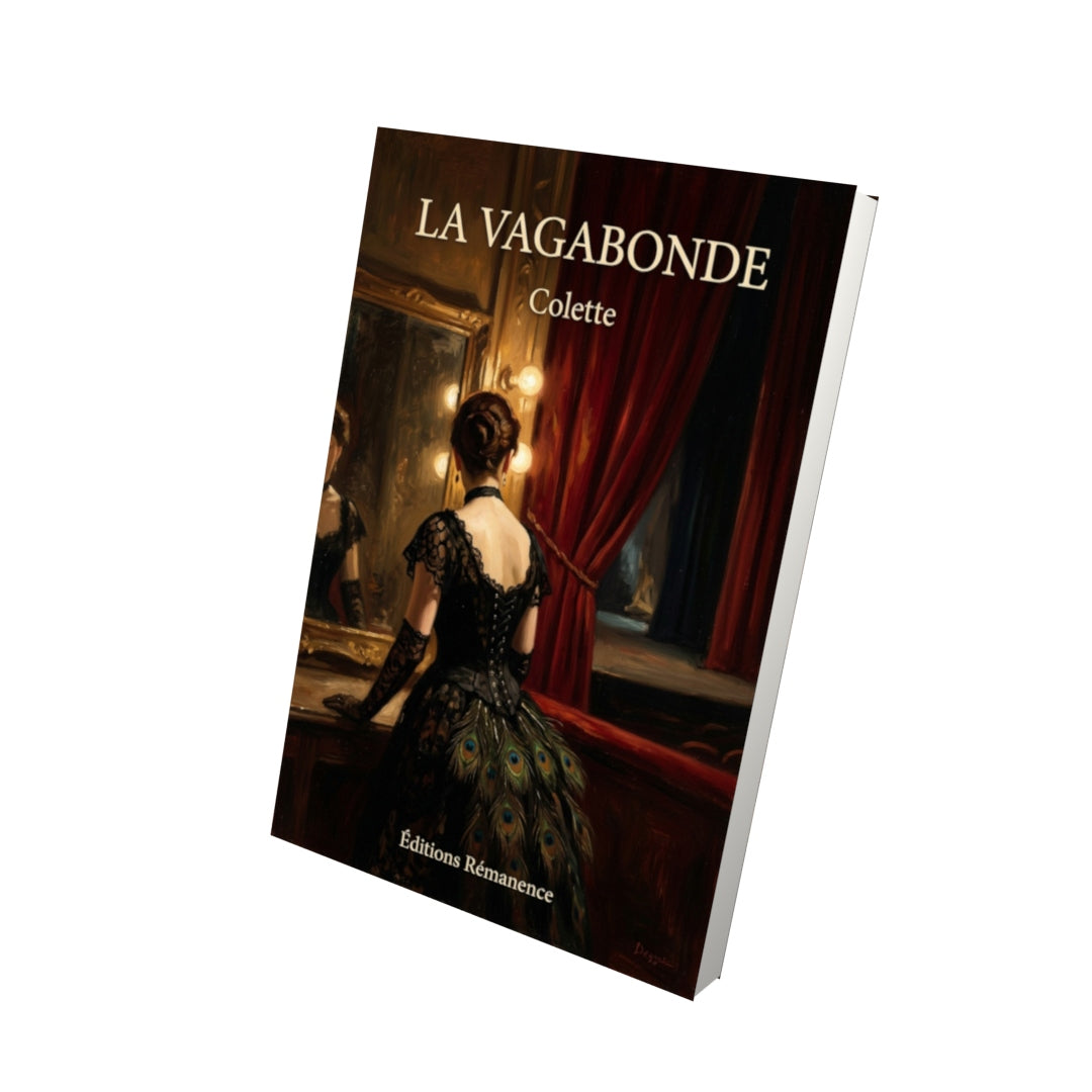 Livre La Vagabonde par Colette - Vue 3D - Editions Remanence
