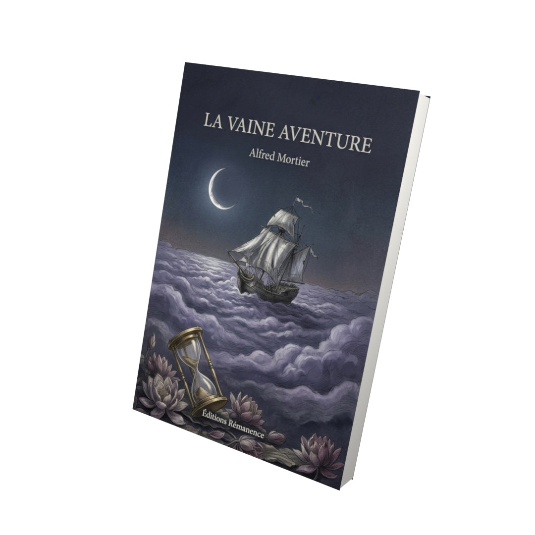 Livre La Vaine Aventure par Alfred Mortier - Vue 3D - Editions Remanence