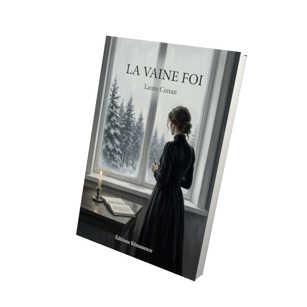 Livre La Vaine foi par Laure Conan - Vue 3D - Editions Remanence