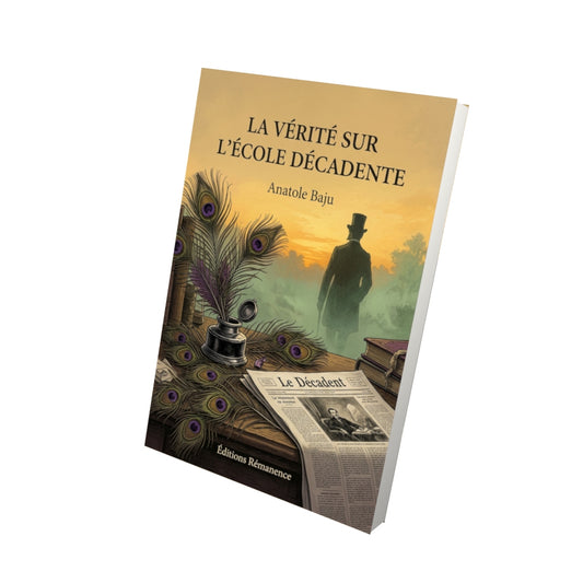 Livre La Vérité sur l’école décadente par Anatole Baju - Vue 3D - Editions Remanence